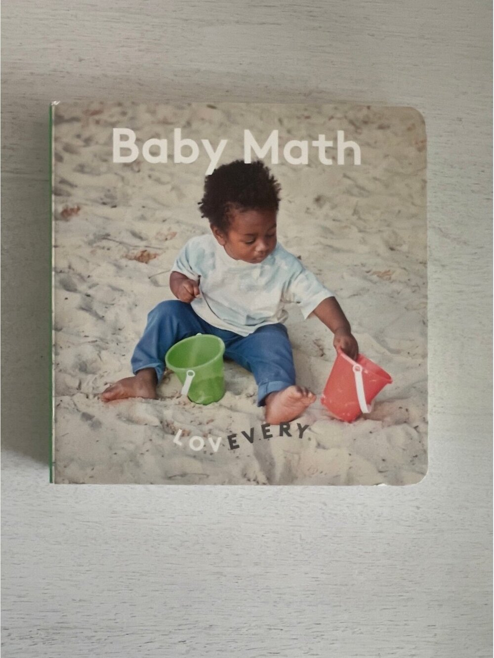Lovevery Baby Math board book